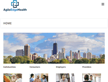 Tablet Screenshot of agileedgehealth.com